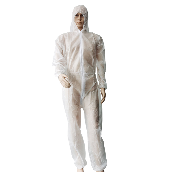 Painting and Spraying Workshop Single Use Xs-4XL White Spunbond PP Protective Apparel