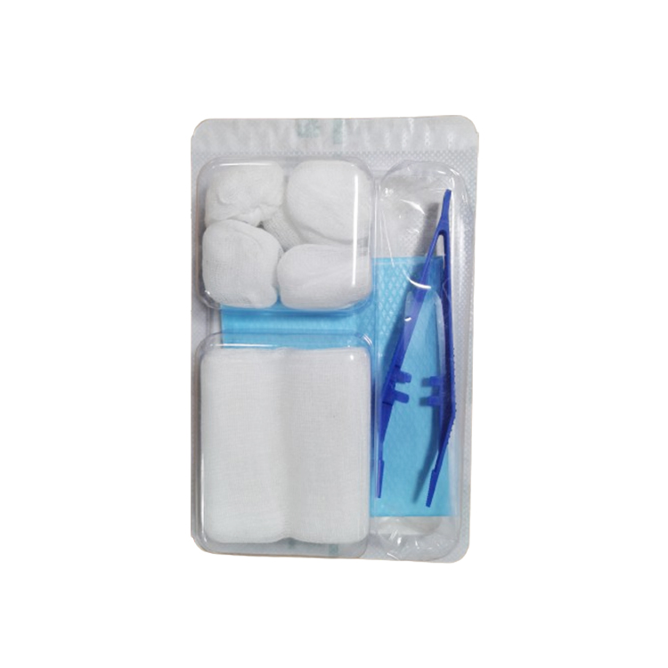 Disposable Medical Supply Qjmdm Customised Dressing Kits Medical Consumables Surgical Wound Care Dressing Kits with CE ISO