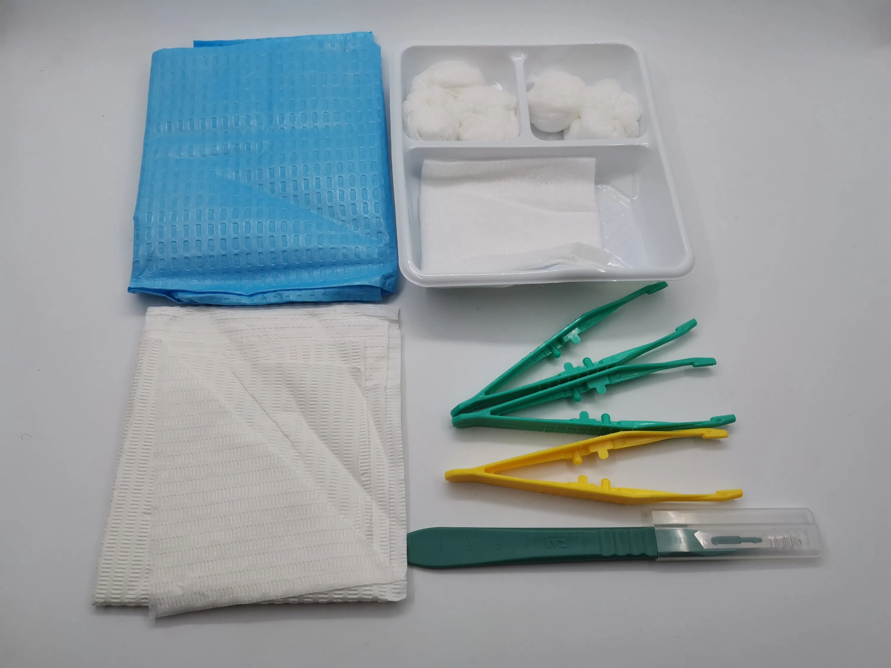 Disposable Sterile Dressing Pack and Wound Care Skin Lesion Pack