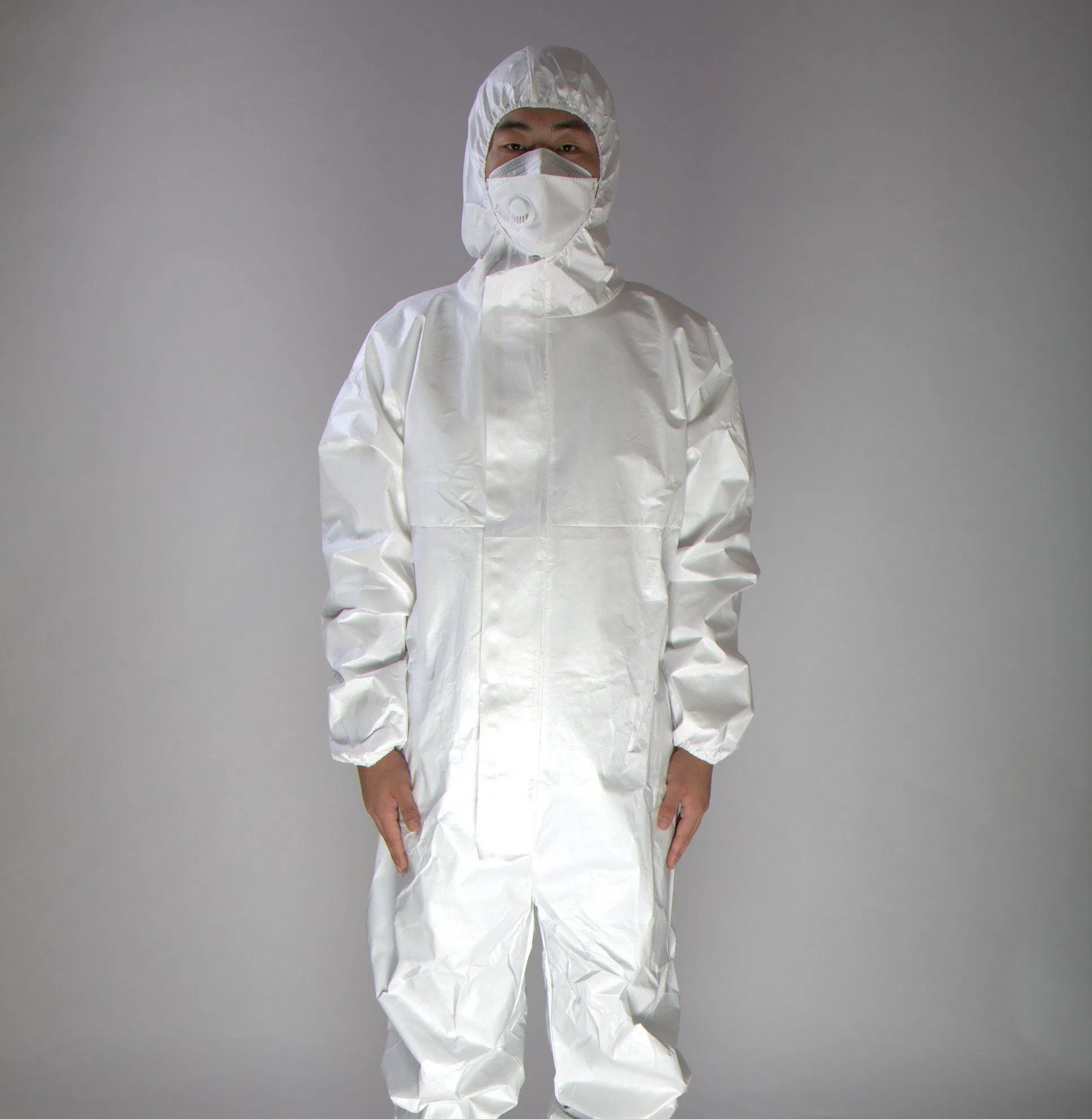 Personal Protective Product Unisex Anti Static Disposable Protective Overalls PPE Suit Coverall