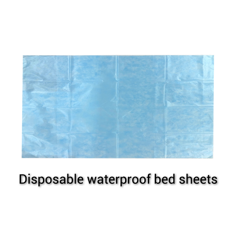 Disposable Medical 190*90cm Non-Woven PP25g Bed Sheet Cover for Hospital