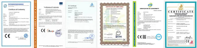 Certifications