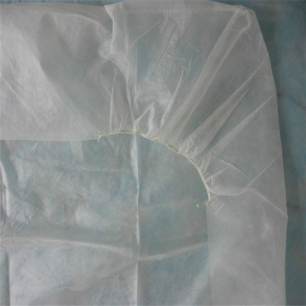 Soft Disposable Nonwoven Bed Sheet Cover with Elastic Corner