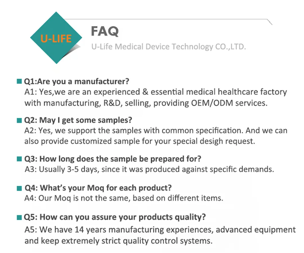 Sterile Medical Kit for Wound Care