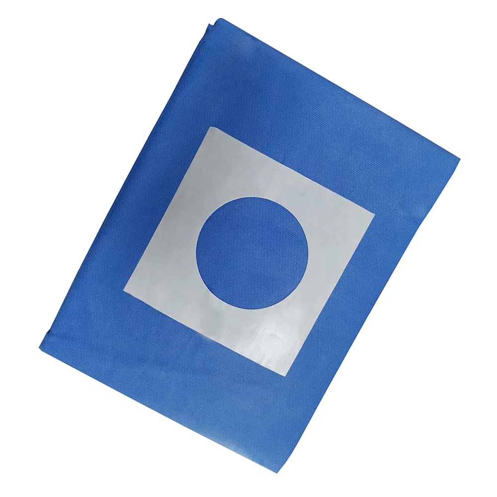 Wholesale Professional Waterproof Disposable Fenestrated Drape for Surgical