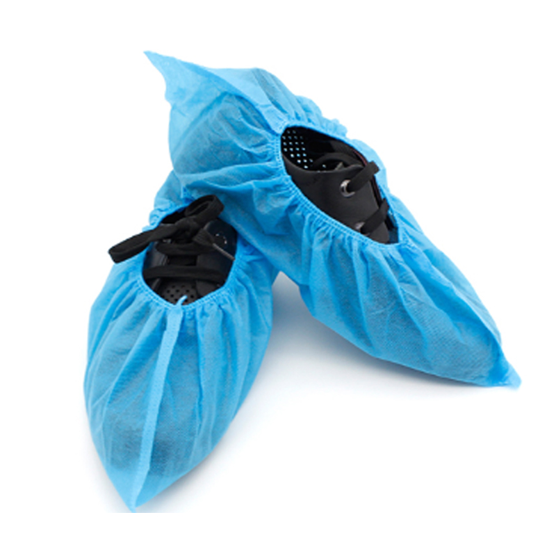 Disposable Protective Medical Hospital Non-Slip Shoe Covers with Elastic