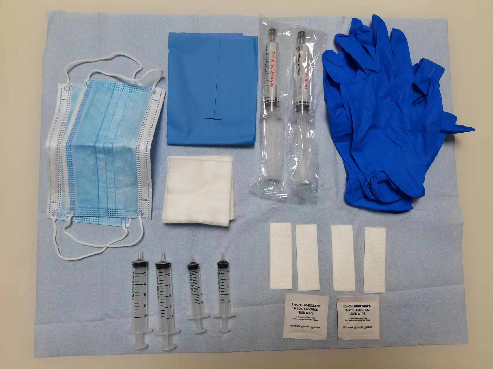 Disposable Surgical Kit Dialysis Pack Fistula Connection Set Dialysis Kit