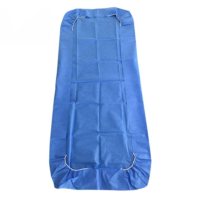 Medical Use Mattress Cover Blue Bedcover Surgical Bedsheet Disposable Patient Transfer Mat Bed Sheet Cover