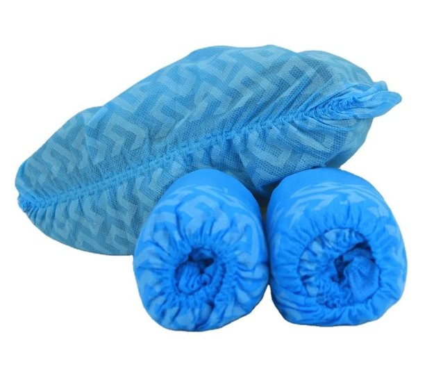 Protective Surgical/Medical/Waterproof/Clear Plastic/PE/Poly/CPE/Nonwoven Disposable PP Shoe Cover for Hospital/Lab/Food Processing Industry Service