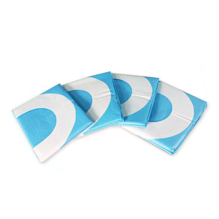 Disposable Medical Consumable Adhesive Dressing Drapes Surgical Drapes with Hole