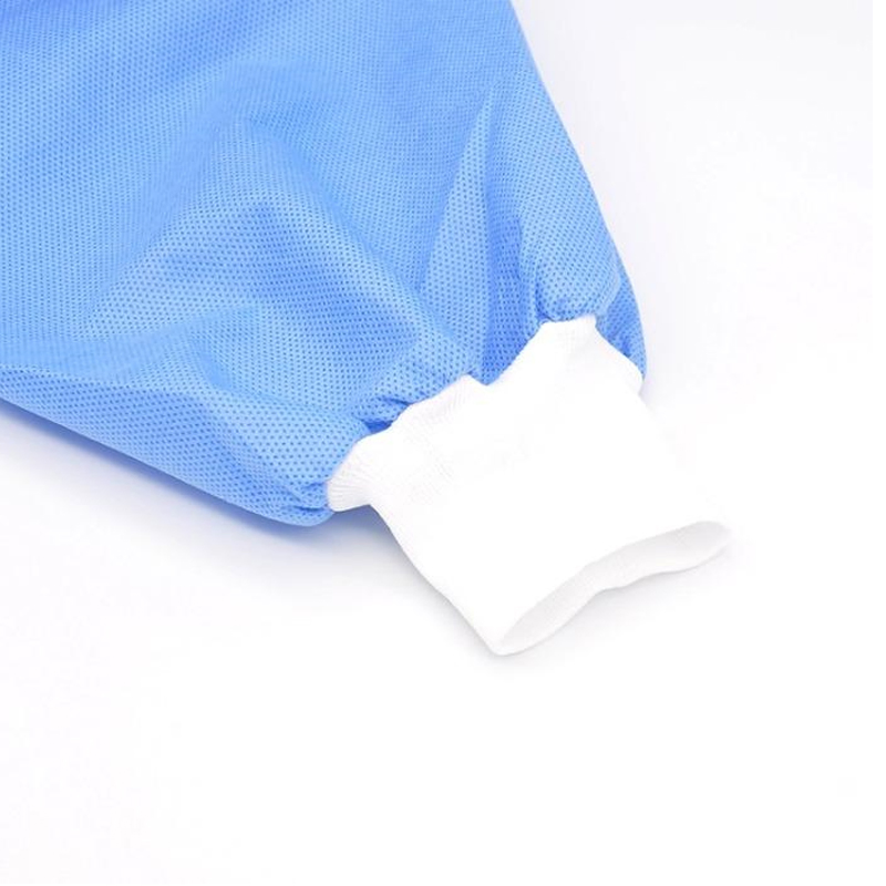 Disposable Non Woven Sterile Hospital Reinforced Gown Surgical Gown
