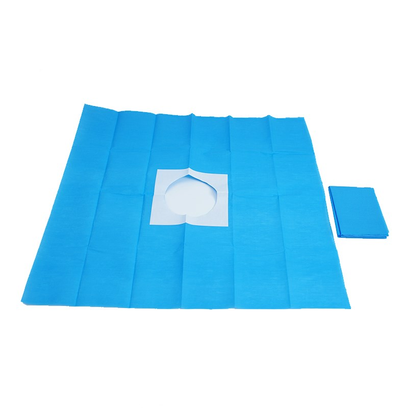 Health Safety Non-Woven Fenestrated Surgical Drape Disposable Drape