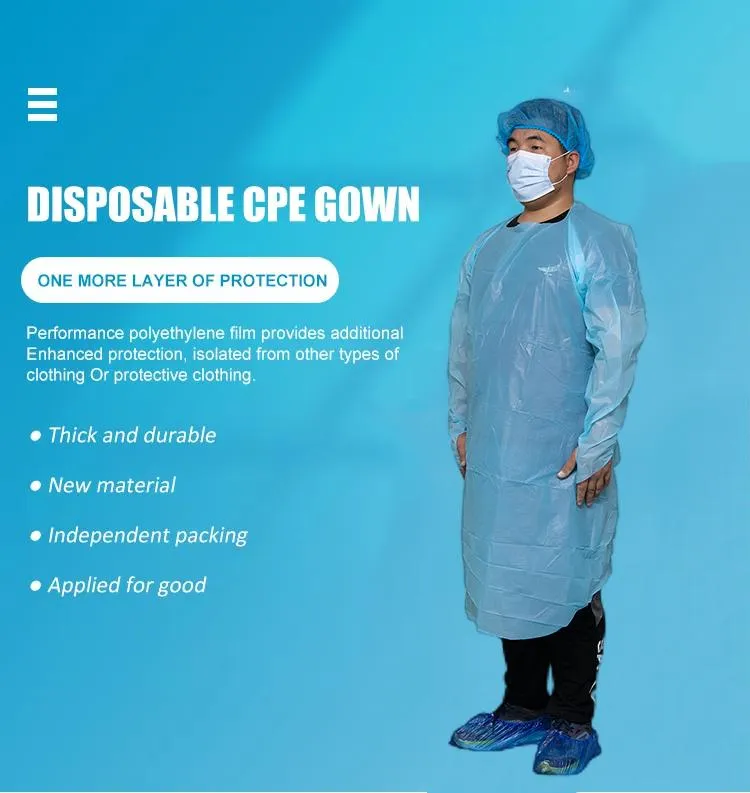 Disposable Surgical CPE Gown