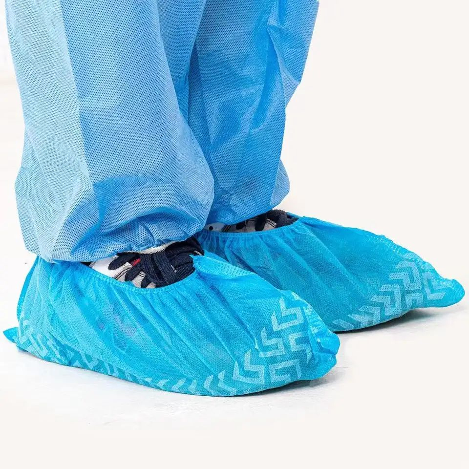 Automatic Personal Protective Medical Supplies Disposable Non-Woven PP Fabric Overshoe Cover