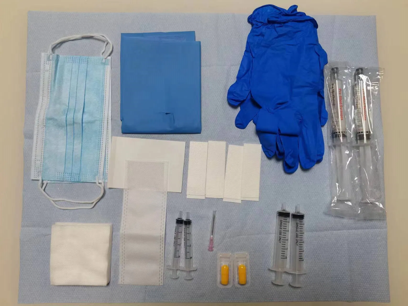 Disposable Surgical Kit Dialysis Pack Fistula Connection Set Dialysis Kit