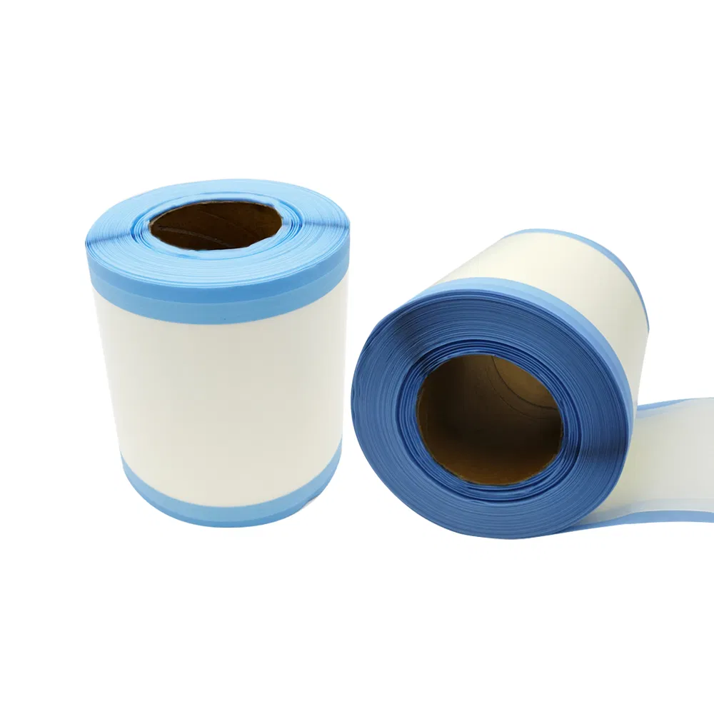 Direct Factory OEM Surgical Incise Master Roll Iodine PU Drape with Adhesive Matte Film Jumbo Roll