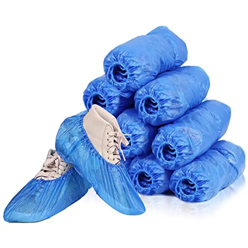 Protective Surgical/Medical/Waterproof/Clear Plastic/PE/Poly/CPE/Nonwoven Disposable PP Shoe Cover for Hospital/Lab/Food Processing Industry Service