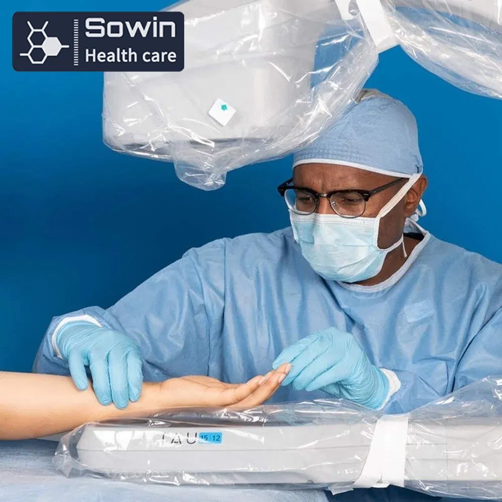 Eco-Friendly Recyclable Material Mini C-Arm Transparent Barrier Drape