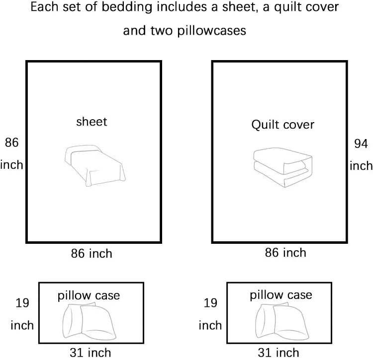 Portable Sheet Bedding Set 3