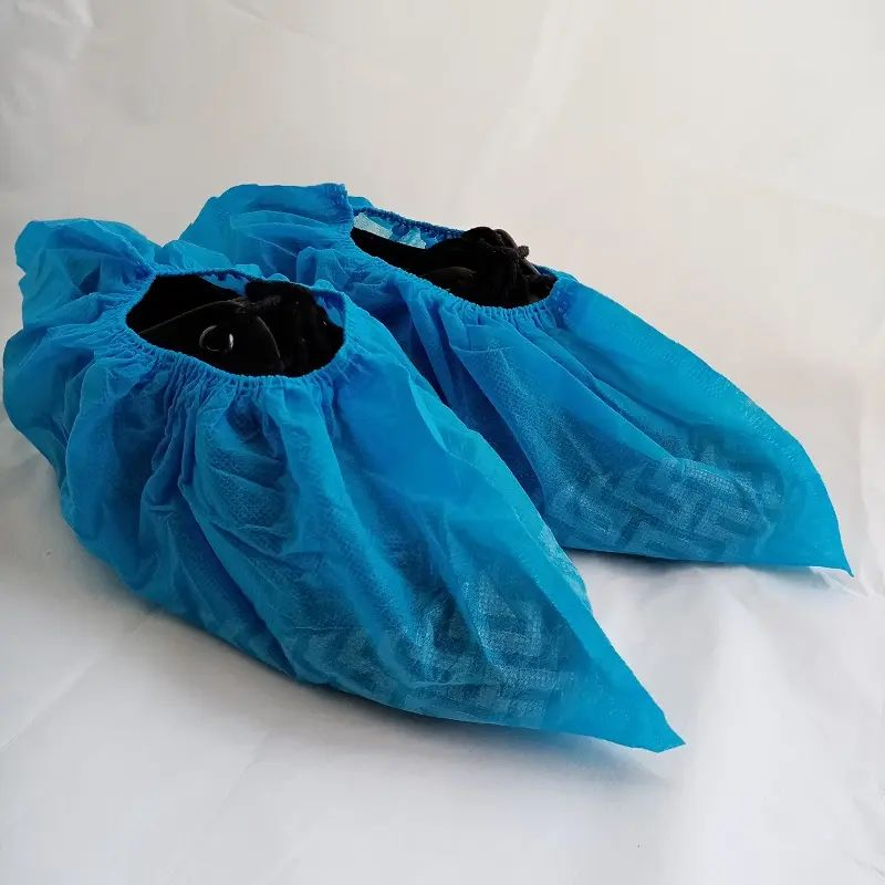 Automatic Personal Protective Medical Supplies Disposable Non-Woven PP Fabric Overshoe Cover