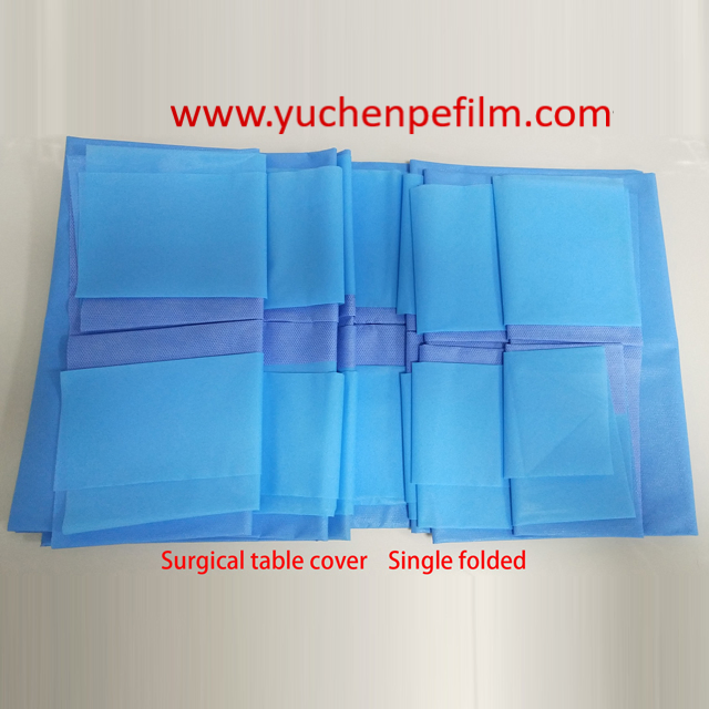 Disposable Waterproof Instrument Back Table Cover for Surgery