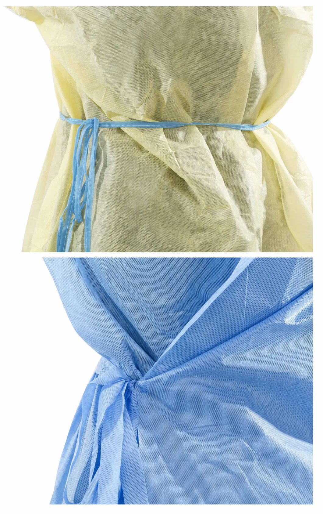 SMS Isolation Gown Side View