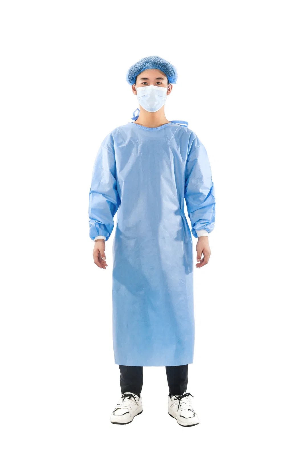 SMS Isolation Gown Front View