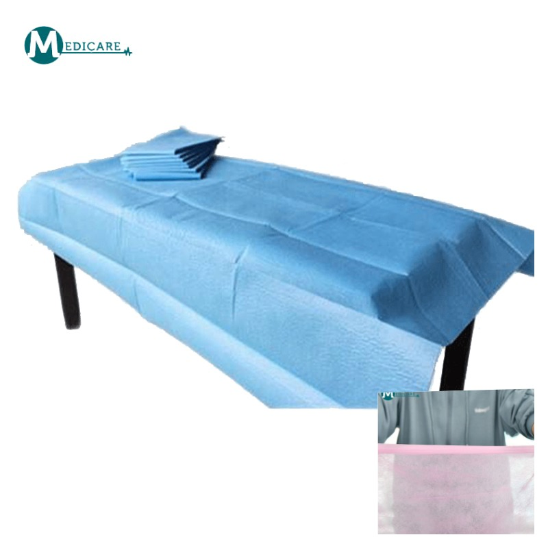 Hospital White Disposable Waterproof SPA Massage Medical Examination Bed Sheet Cover for Hospital