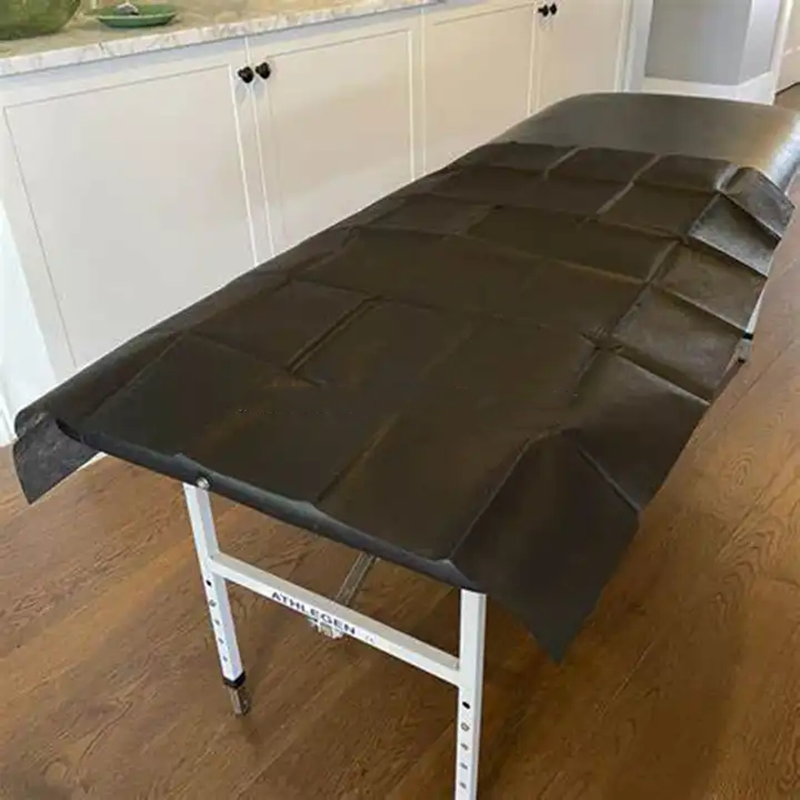 Non Woven PE Film Strong Disposable Medical Flat Tattoo Chair Bed Sheet Cover