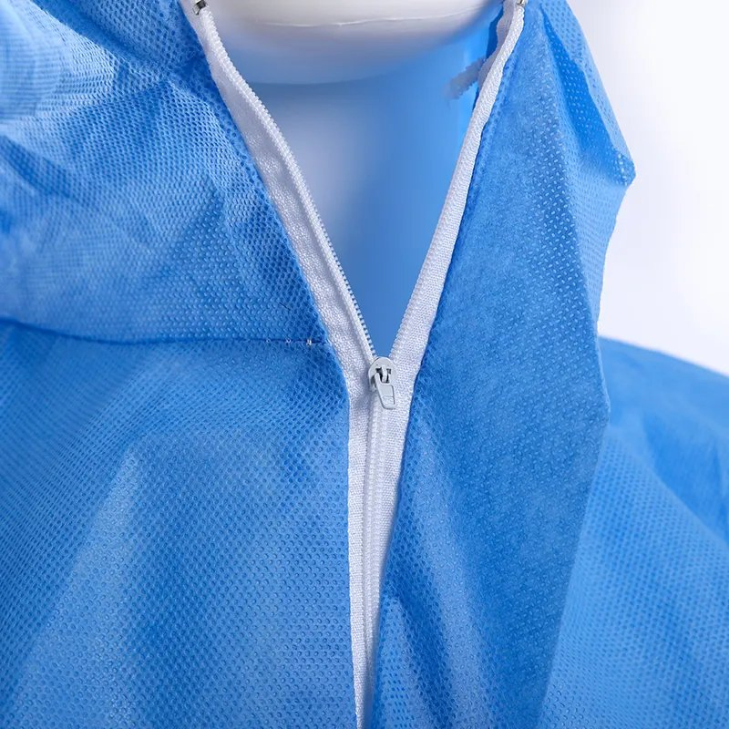 Factory Wholesale Disposable SMS Coverall/Protective Clothing/Safety Clothing
