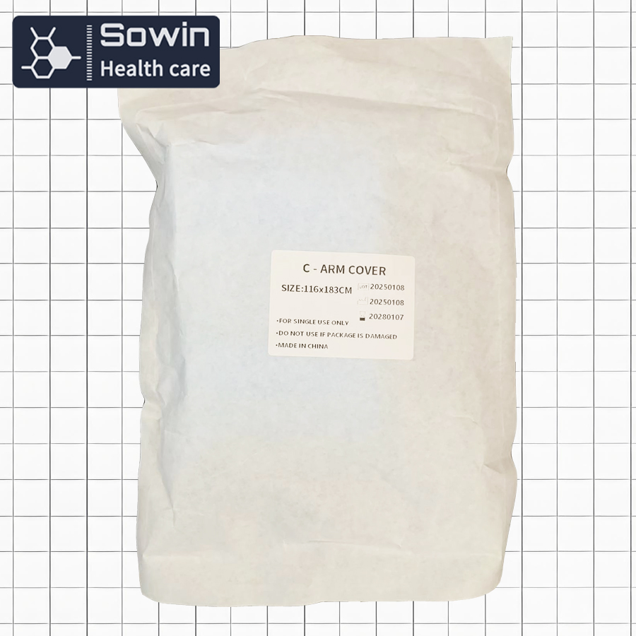 Eco-Friendly Recyclable Material Mini C-Arm Transparent Barrier Drape