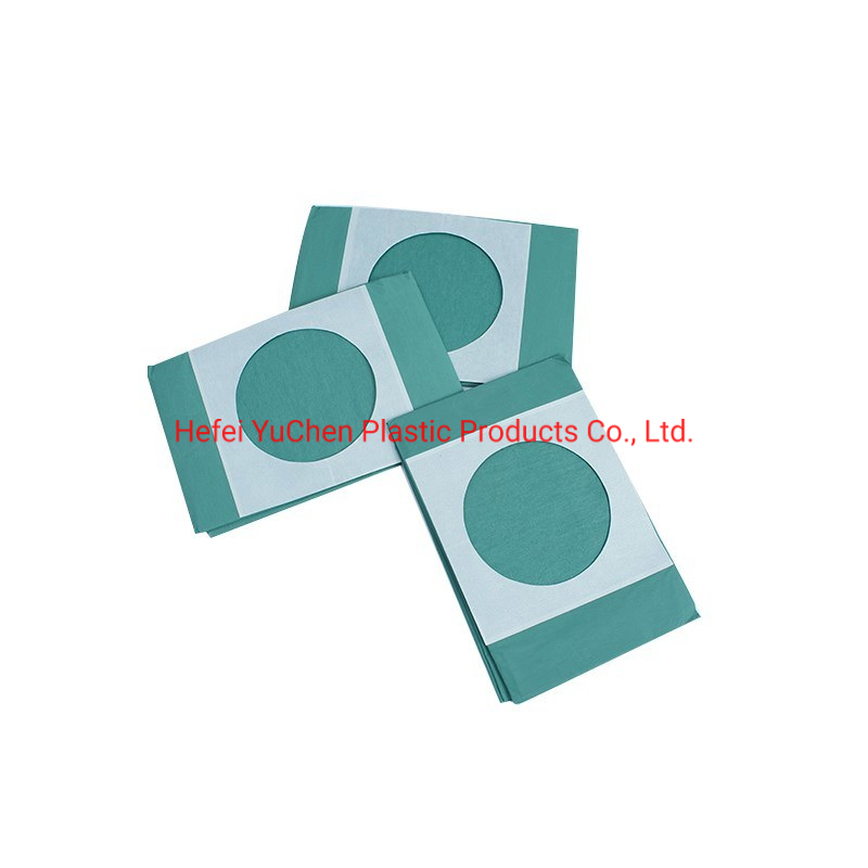 Disposable Medical Sterile Surgical Drape with Fenestration Hole