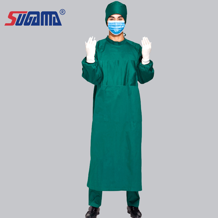 Standard Medical Sterile Disposable AAMI Surgical Gown Reinforced