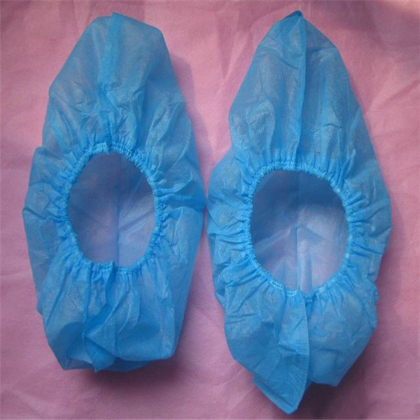 Blue Disposable Protective Medical Polypropylene Shoe Cover, Machine Made or Hand Made