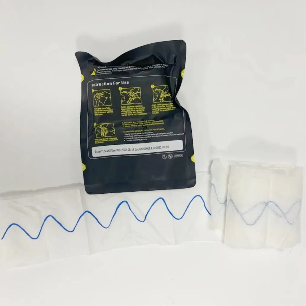 Gauze Z Fold Details