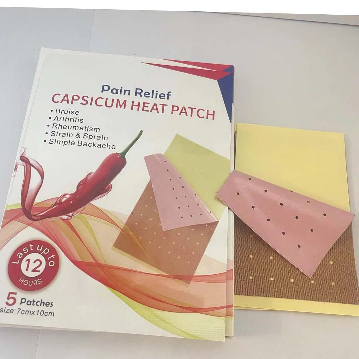 Gray Medical Tape Heat Patch Variety Pack