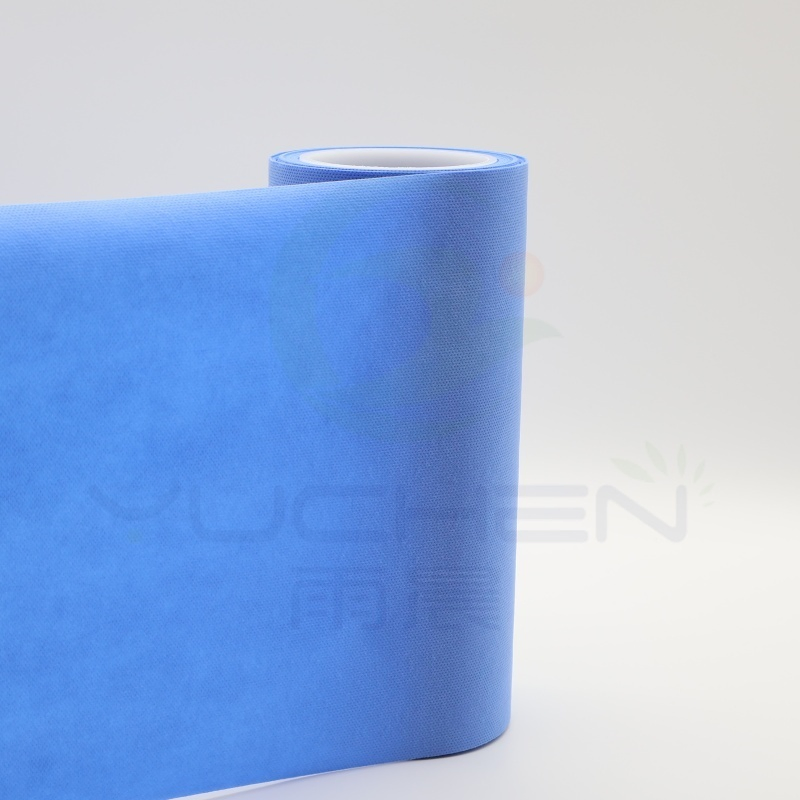 Hydrophilic PP Nonwoven Coated PE Film Barrier Layer Fluid-Management Surgical Drape