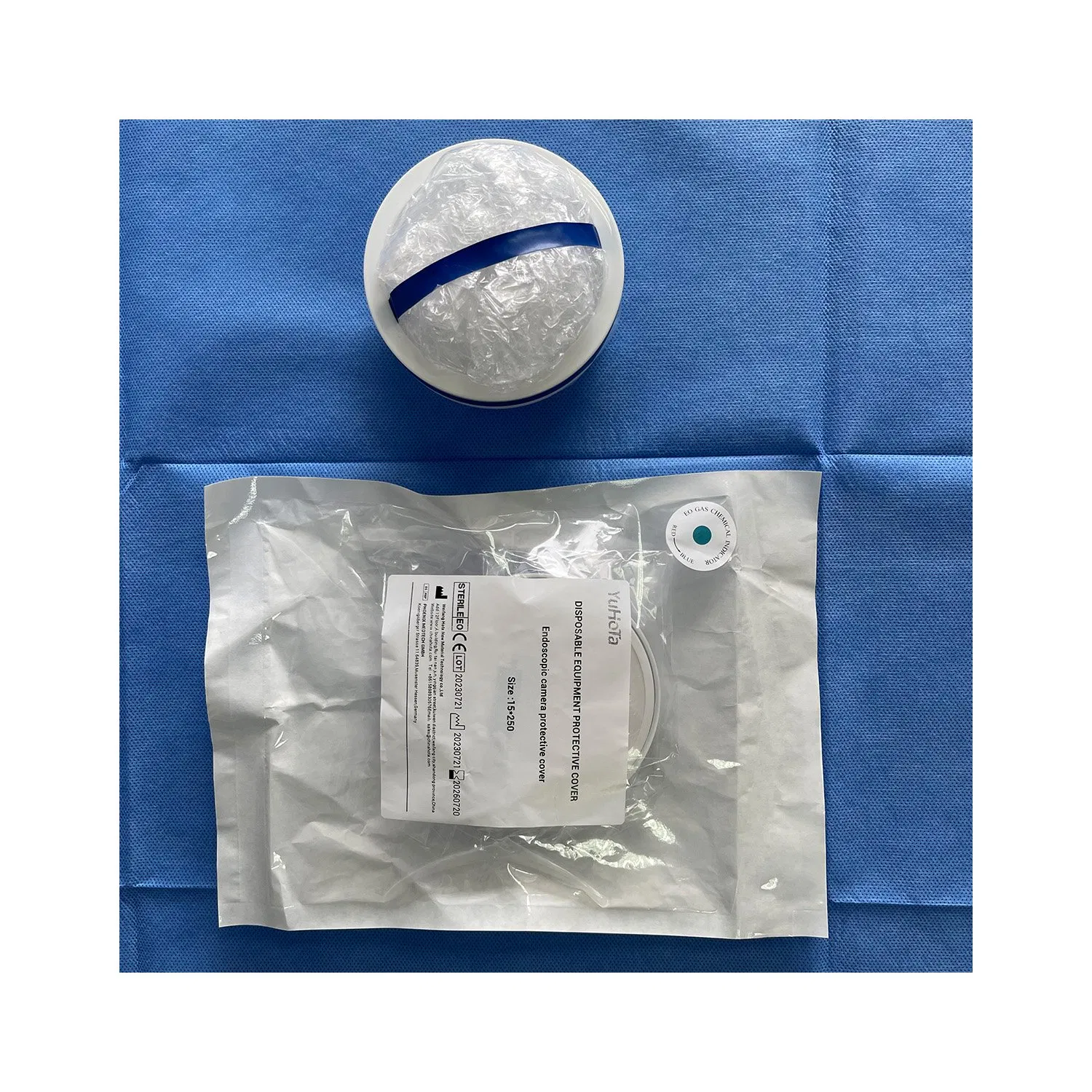 Single-Use Protective Cover for Medical Endoscopy Cameras