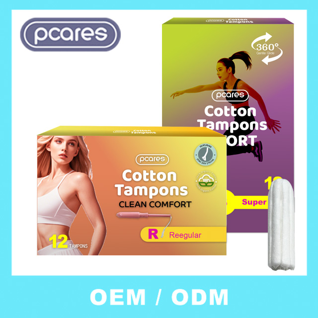 Organic Cotton Tampons - 100% Pure Hygiene Products for Women