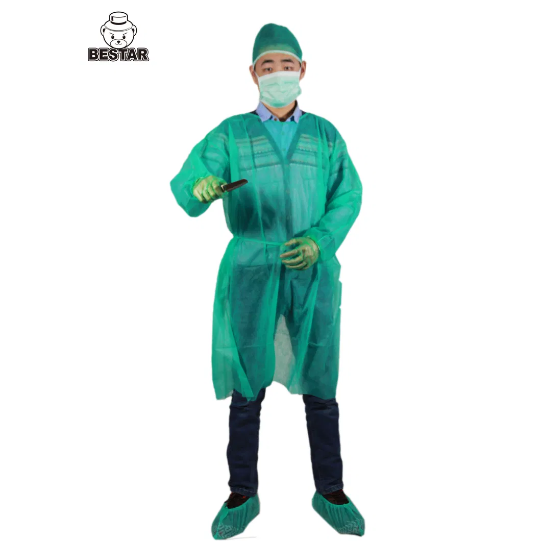 Disposable Nonwoven Spp Isolation Gown