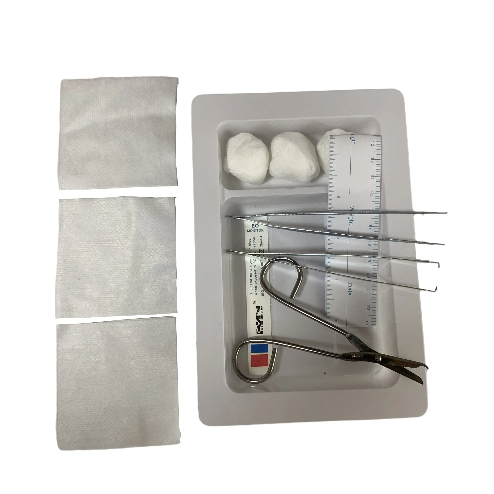 Medical Surgical Disposable Basic Dressing Set Eo Sterile Wound Dressing Change Kit