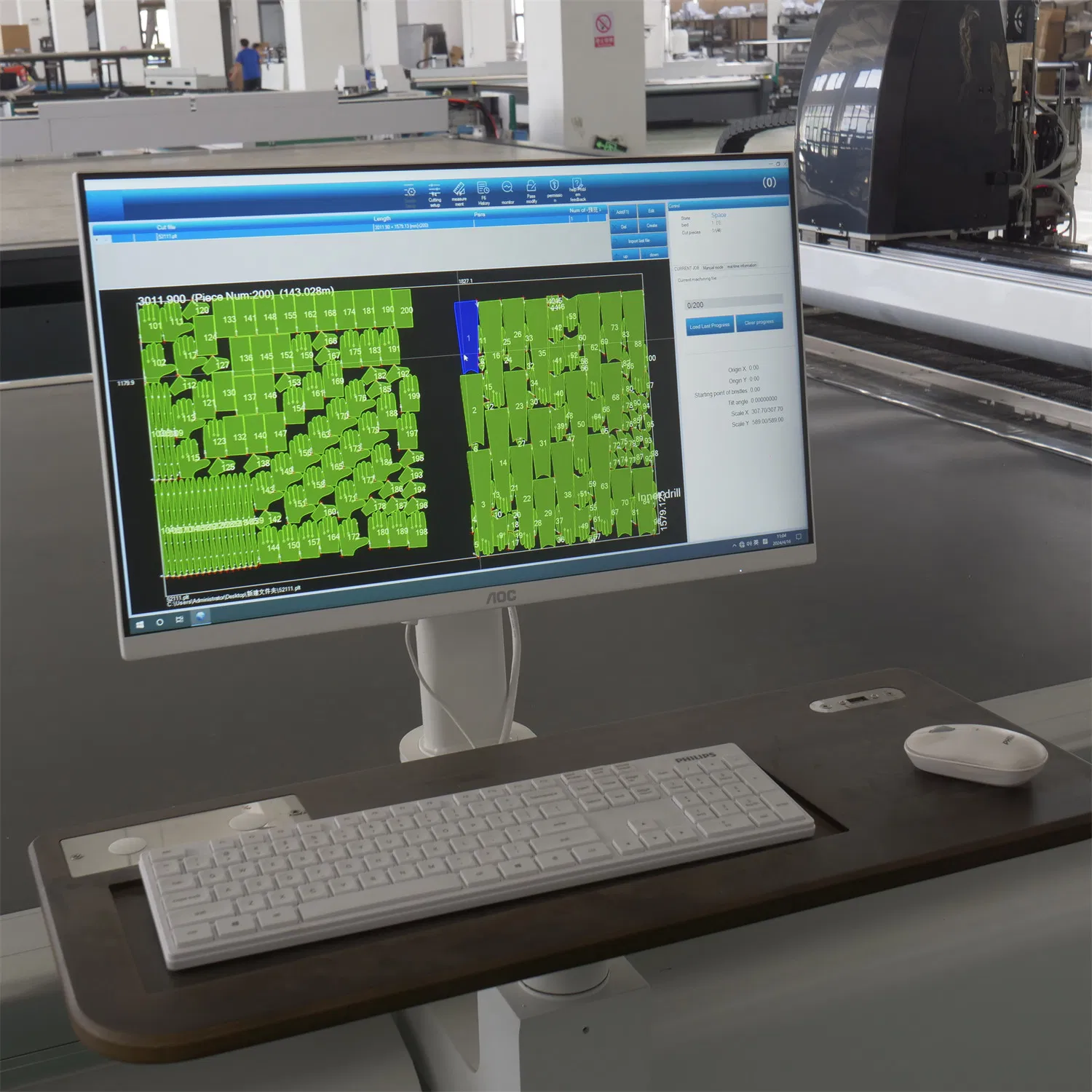 High-Output Automatic Multi-Layer Soft Material Cloth Cutting Machine High-Sales Product