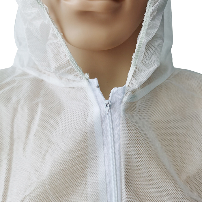 Painting and Spraying Workshop Single Use Xs-4XL White Spunbond PP Protective Apparel