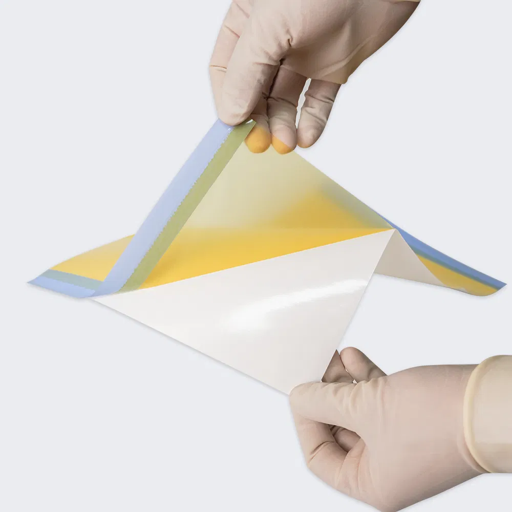 Sterile Adhesive Waterproof Antimicrobial Surgical Incise PU Film Drape Contain Iodine