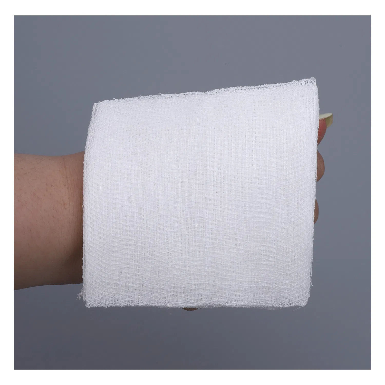 Non Sterile 8 Ply Cotton Gauze Sponges Bulk Pack for Wound Dressing