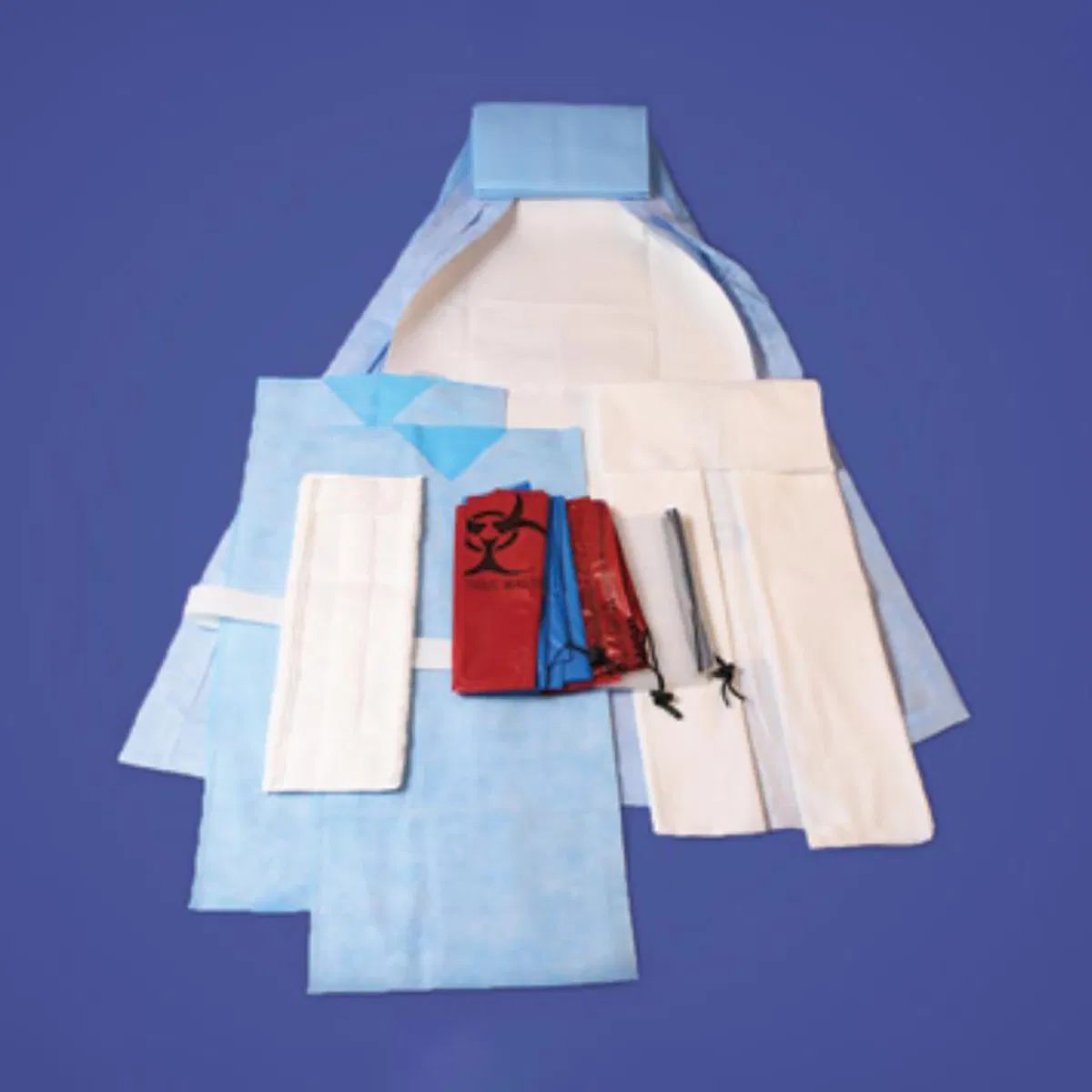 or Table Disposable Turnover Kit Surgical Table Sheet with Lift Sheet for Fast Room Preparation