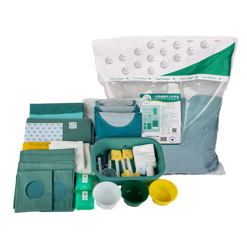 Medical Single Use Eo Sterile Custom Surgical Procedure Packs Disposable Sterile General Surgery Kits for Hospital