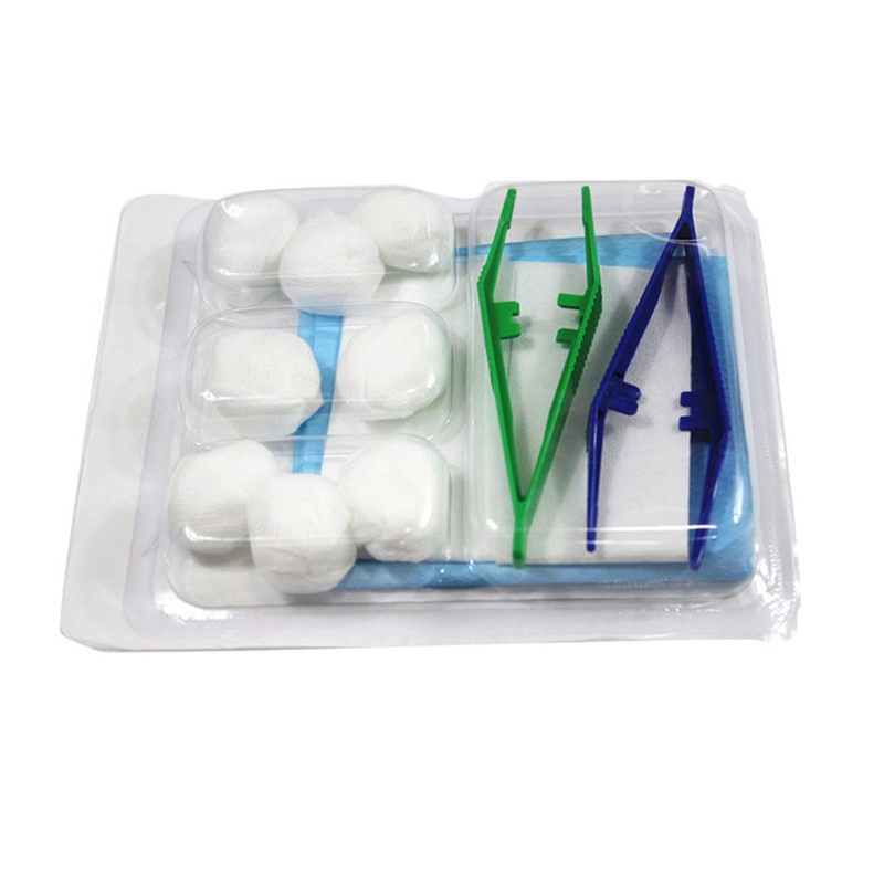 Medical Surgical Wound Care Dressing Kit Sterile Basic Dressing Package