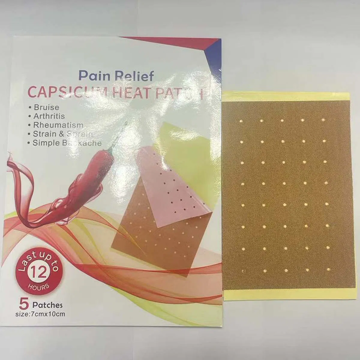 Gray Medical Tape Heat Patch Variety Pack