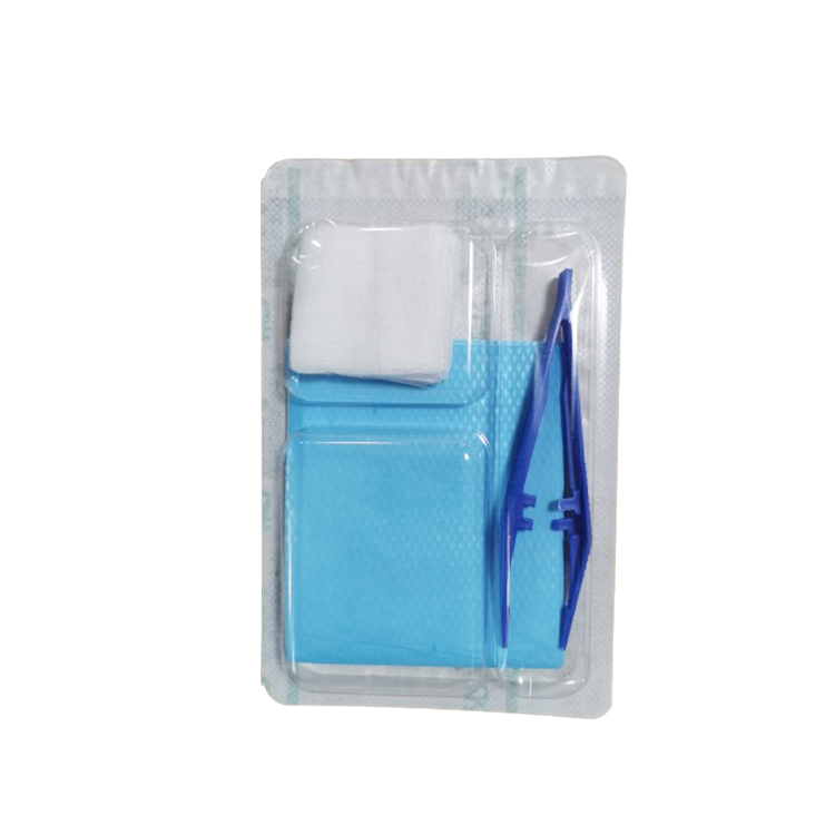 Disposable Medical Supply Qjmdm Customised Dressing Kits Medical Consumables Surgical Wound Care Dressing Kits with CE ISO